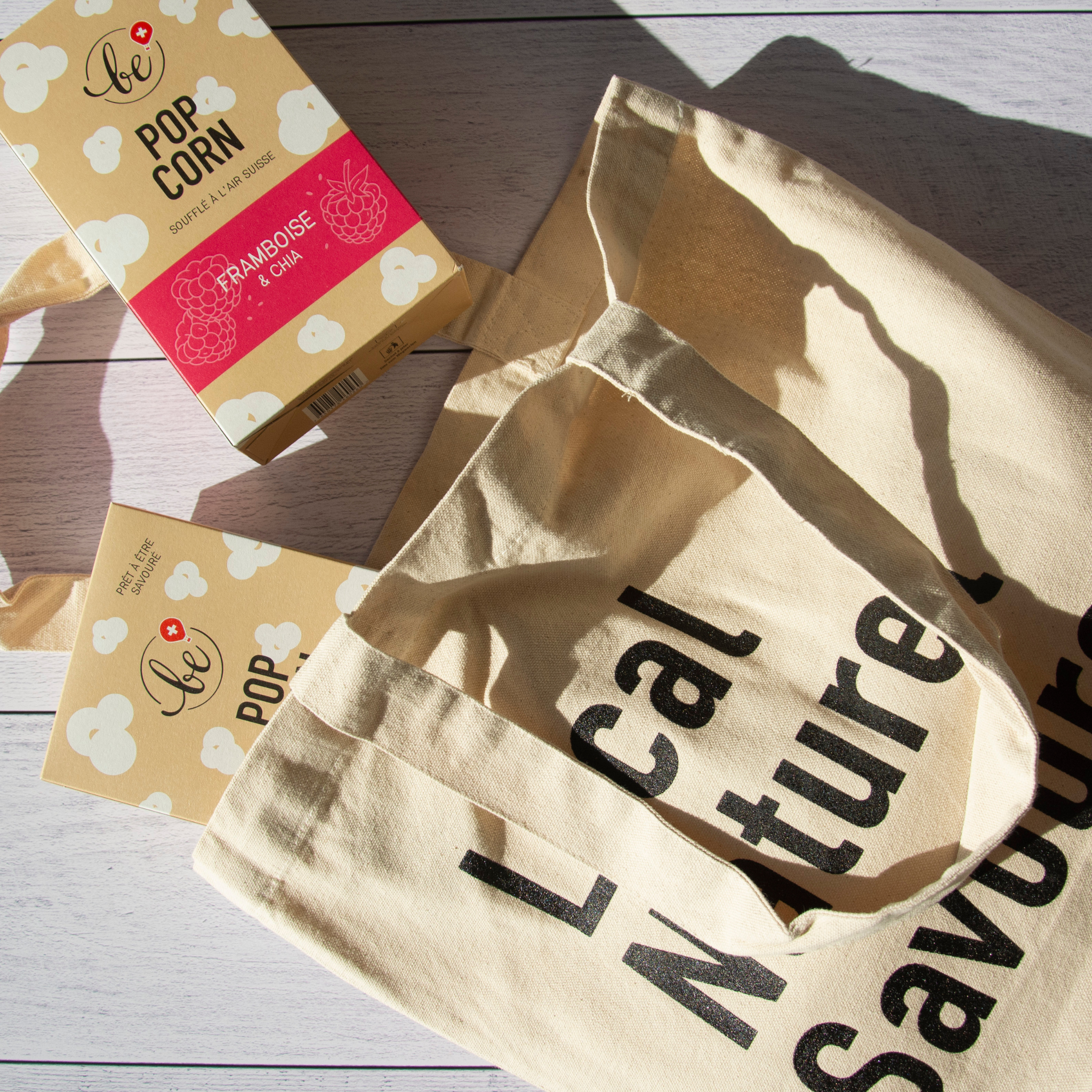 Sac en tissus de Be! Popcorn