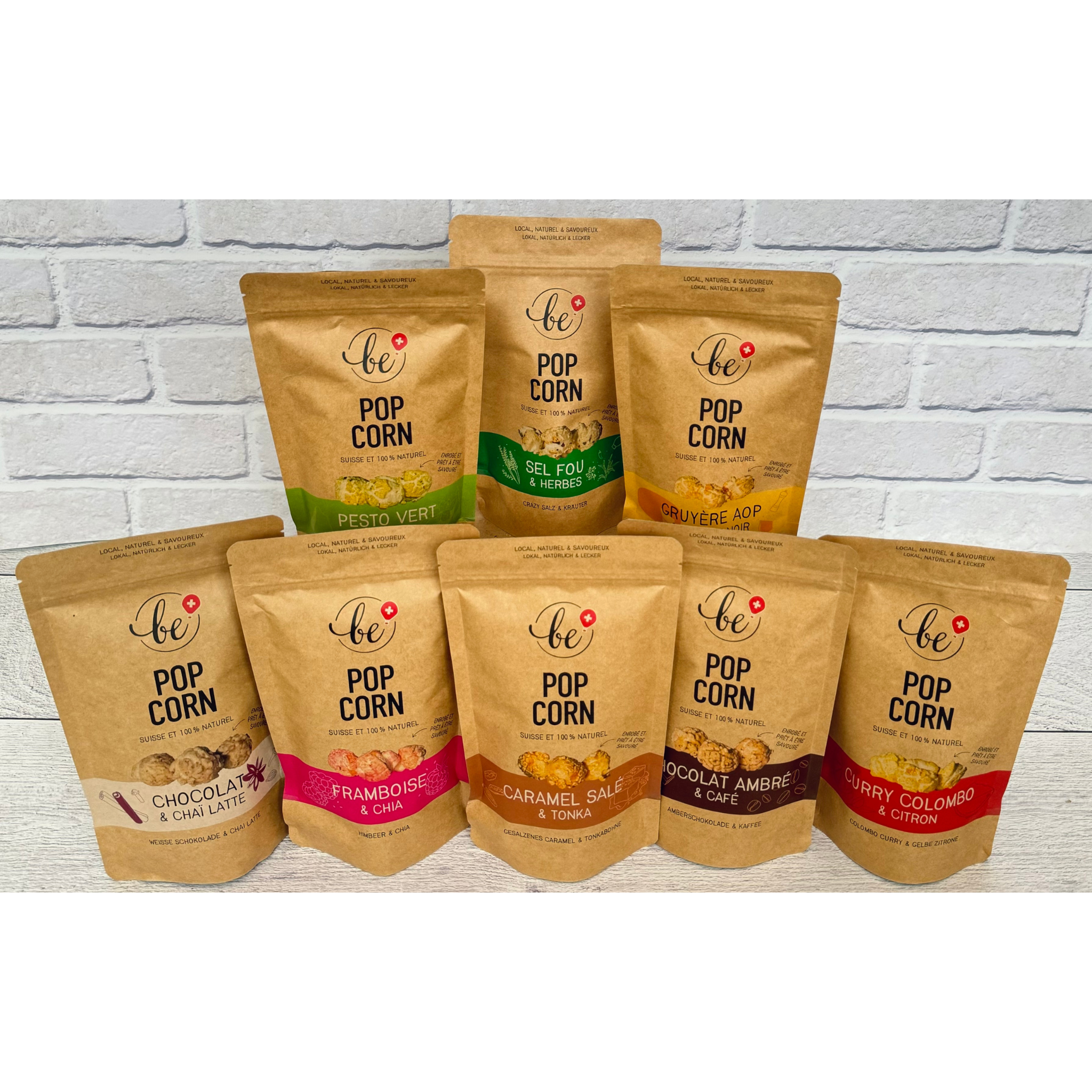 Le coffret découverte contient nos 8 saveurs classiques en format petit