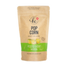 Petit paquet de popcorn vert au pesto vert maison