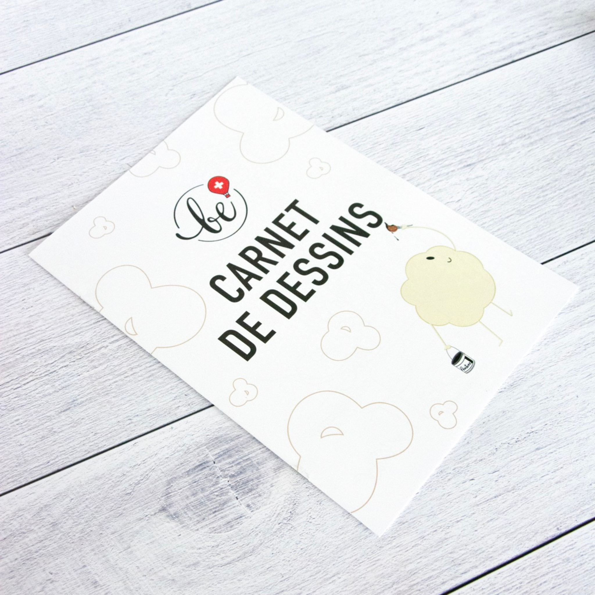 Le cahier de dessins pour occuper les enfants à tout moment