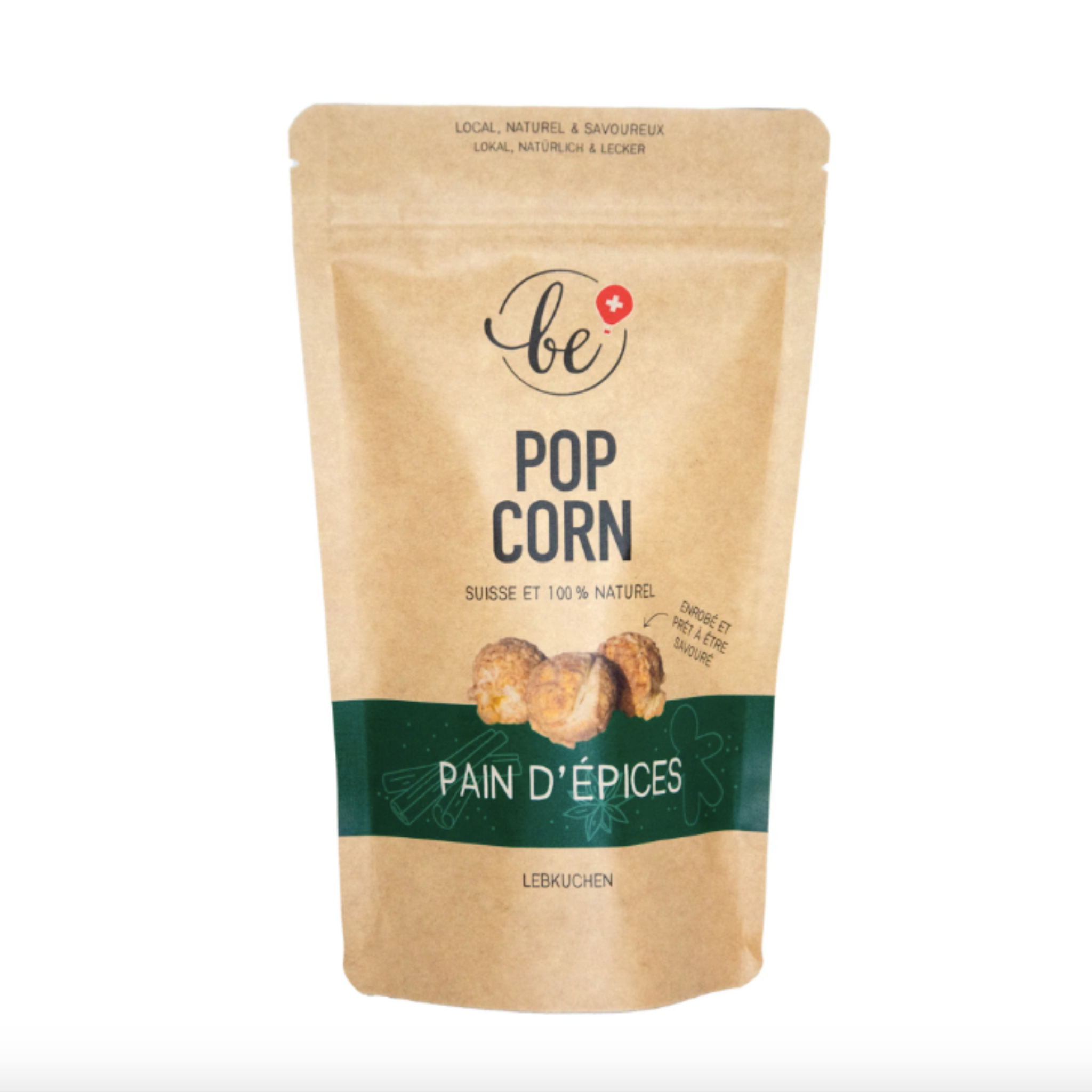 Petit paquet de popcorn au pain d'épices