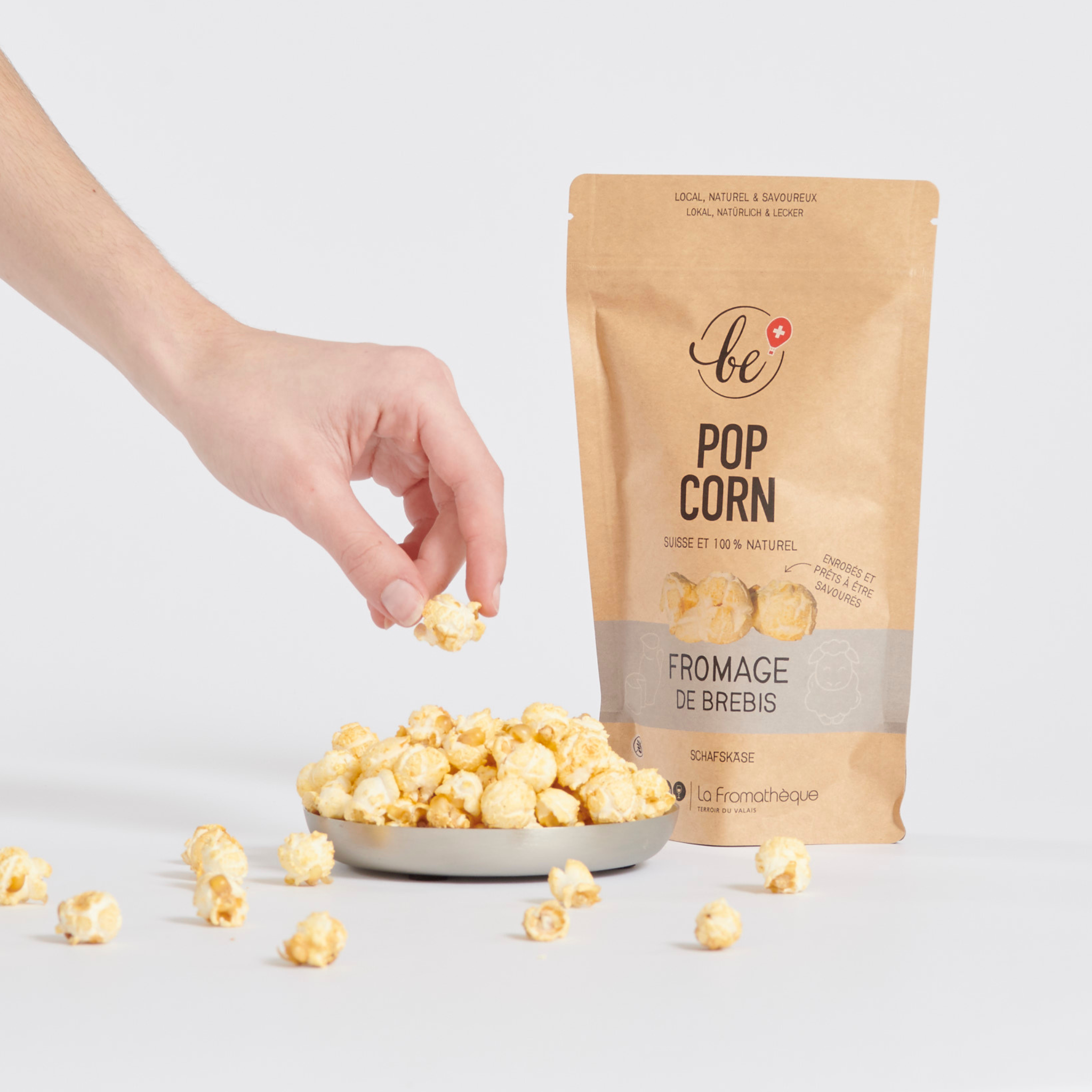 Popcorn au fromage de Brebis