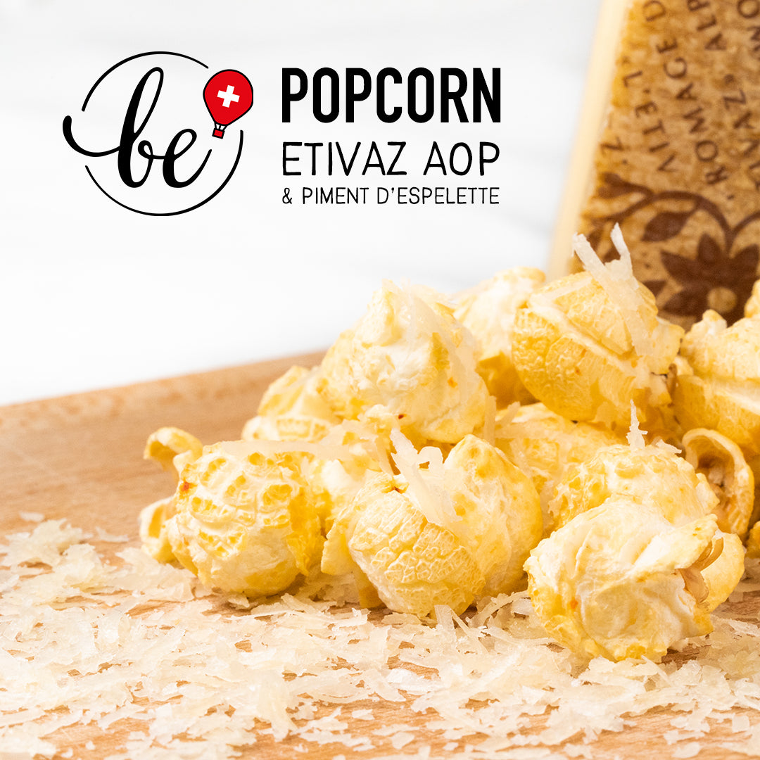 photo lifestyle du popcorn étivaz et piment d'Espelette