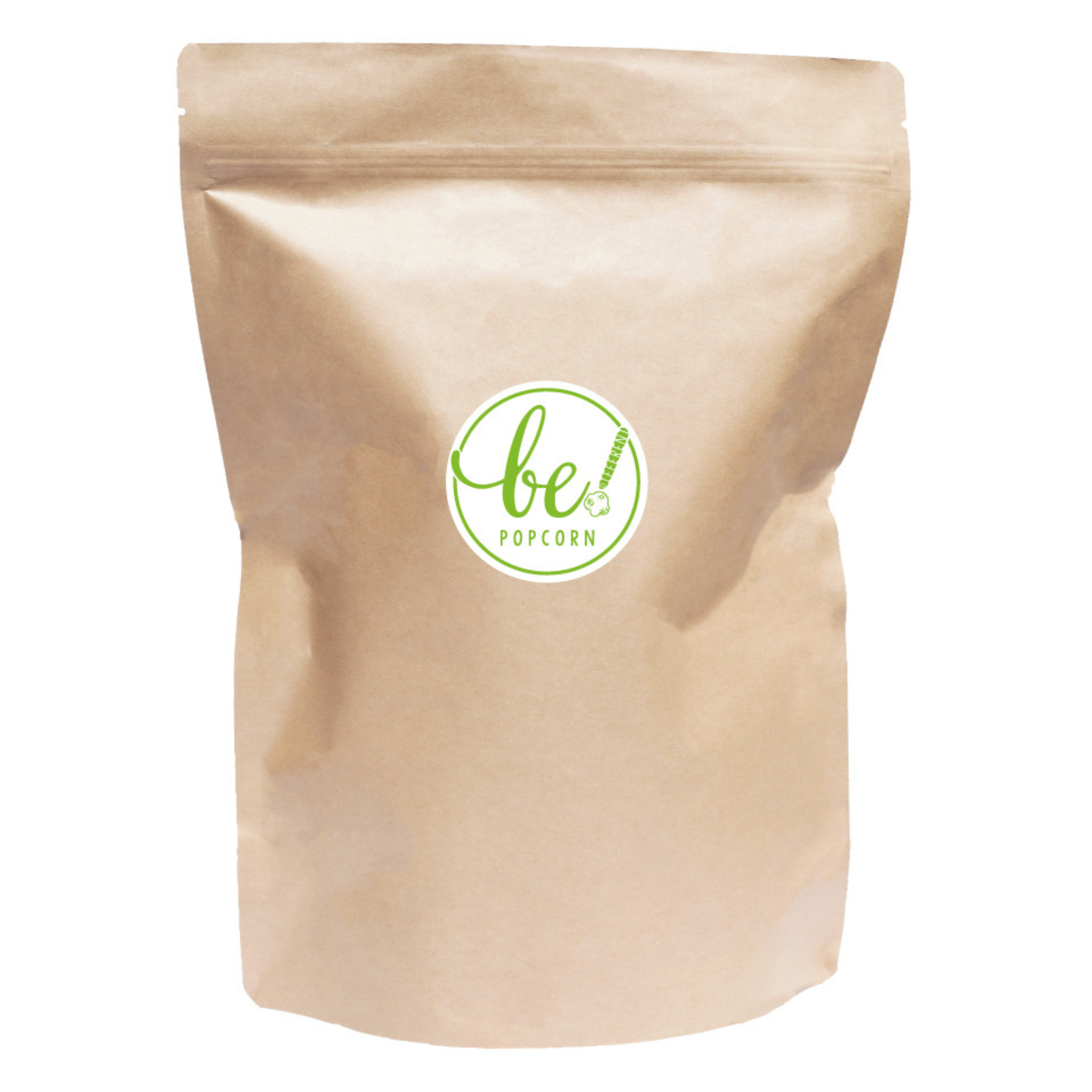 Paquet géant de popcorn vert au pesto vert maison