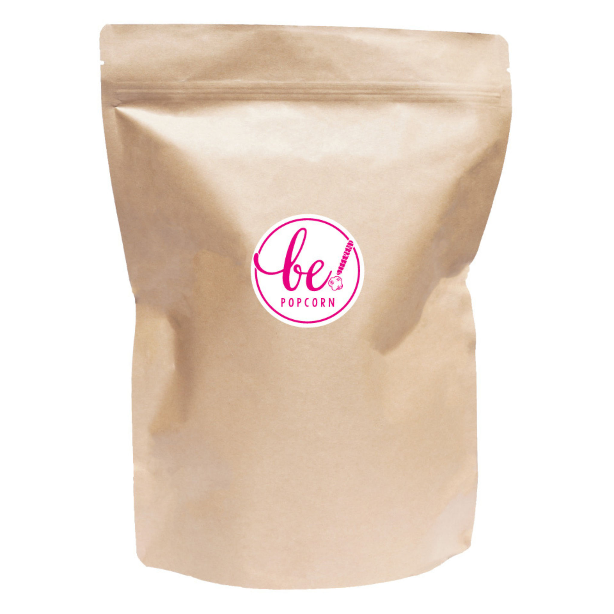 Paquet géant du popcorn rose à la framboise et chia